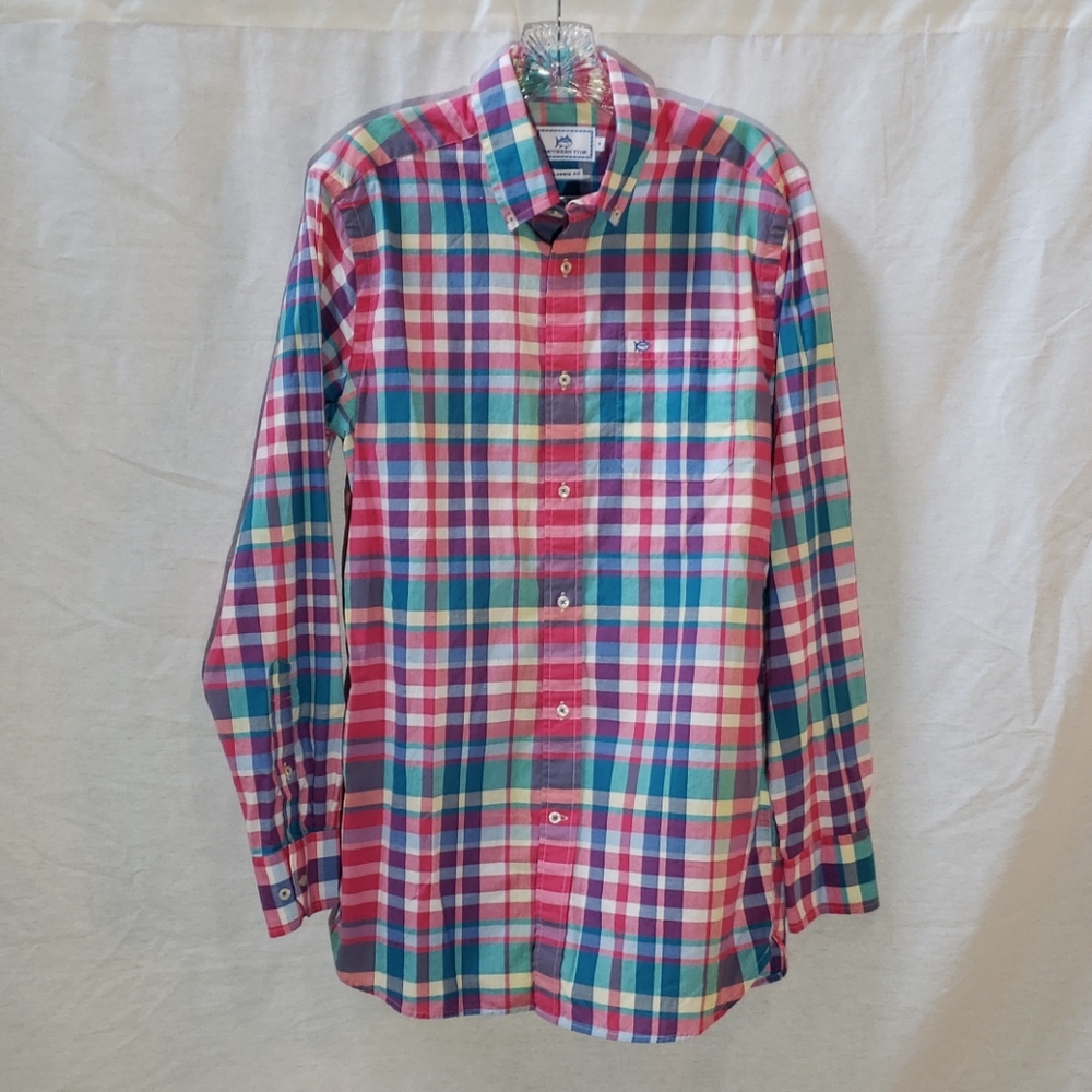 Southern Tide Plaid Shirt